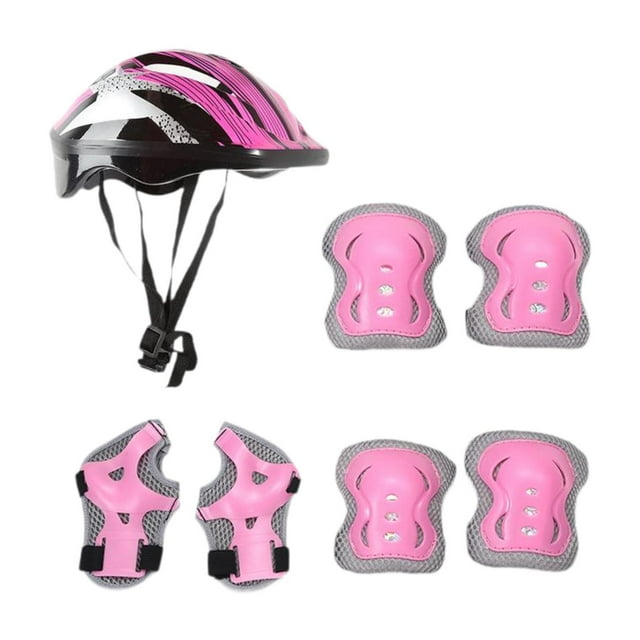 Juego de rodilleras Strade Fareast Limited Casco deportivo con ventilación moderna Rosa