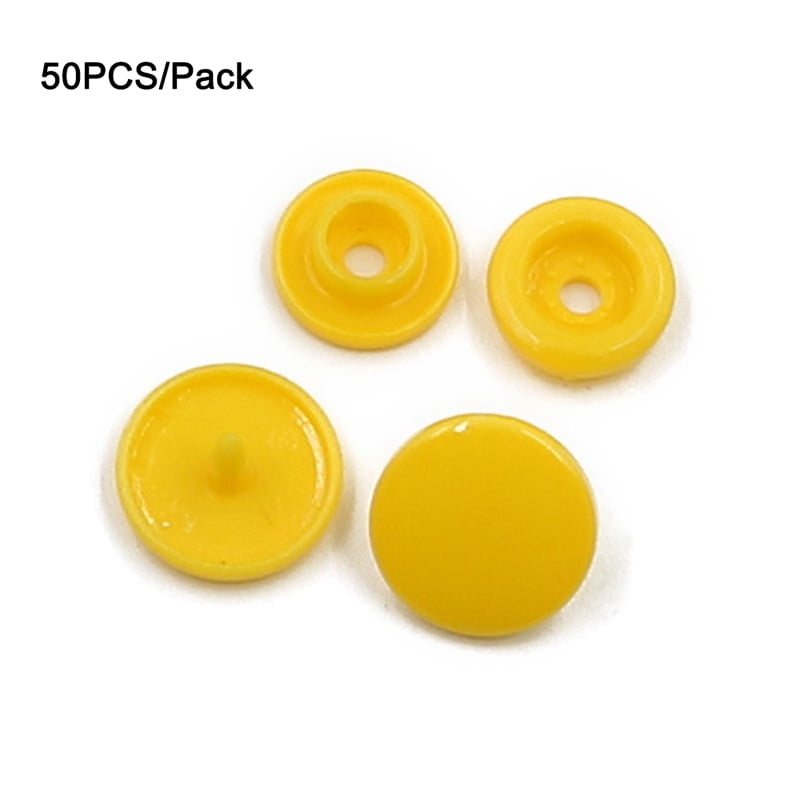 60 Piezas Botones Snaps de Presi/ón Corchetes de Presi/ón Met/álicos,6 Colores Kit de Herramienta de Bot/ón Snap Metal Artesan/ía para Ropa,Cuero,Vaquero,Bolsos,Traje de Escalada 12,5 mm