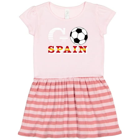 

Inktastic Go Spain- Soccer Football Gift Toddler Girl Dress