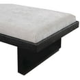 thumbnail image 6 of Meridian Furniture Arlington Light Grey Chenille Fabric Bench, 6 of 10