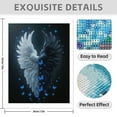 thumbnail image 3 of Diamond Art Kit for Adults, Blue Butterflies Wings Contrast Diamond Painting for Adults Beginners, DIY Diamond Art Painting Kits, 5D Diamond Painting Crafts for Home Decor 12x16 Frameless, 3 of 7