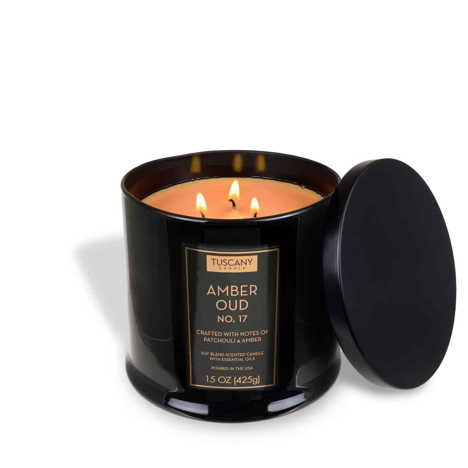 Amber Oud Scented Jar Candle (15 oz) – Homme + Heritage Collection
