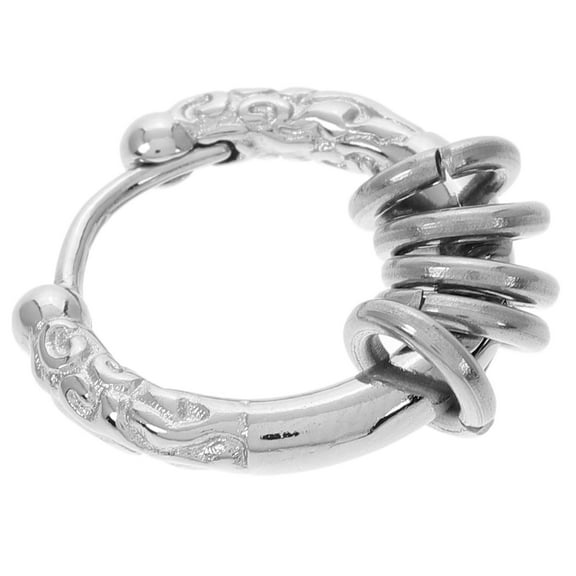 Hemoton Fashion Earring Large Thick Hoop Earring For Women And Men Ethnic Ear Jewelry Party Earring Decor For Parties And Everyday Wear