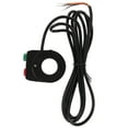 thumbnail image 2 of Interruptor de bocina para motocicleta 2 en 1, interruptor de encendido y apagado para faros de bicicleta, scooter y bicicleta eléctrica., 2 of 14
