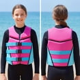 thumbnail image 2 of Kids Swim Vest Life Jacket Youth,Adjustable Flotation Buoyancy Swimsuit Trainer Vests,Swimming Aid Jacket for Boys Girls,Kayaking Fishing Sailing,Fit for 50-125 lbs, 2 of 11