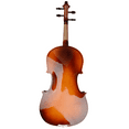 thumbnail image 5 of Tcbosik 16 Inch Acoustic Viola Set for Adults, Musical Instrument Viola Set with Case, Bow and Rosin, Brown, 5 of 11