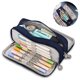 thumbnail image 1 of Large Pencil Case, Durable Pen Pouch With Big Capacity, Minimalist Portable Stationery Bag With Handle For Middle High College School & Office zhangyuxiang LED, 1 of 2