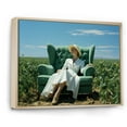 thumbnail image 2 of Designart "Fashion Meadows In The Lively Prairies" Prairies Floater Framed Canvas Art Print, 2 of 5