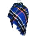 thumbnail image 5 of Women's Fall Winter Scarf Classic Tassel Plaid Tartan Warm Soft Chunky Large Blanket Wrap Shawl Scarves, 5 of 11
