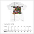 thumbnail image 5 of Tee Hunt Dean Russo Peace Love Music T-Shirt Guitar Happy Good Vibe Men's Tee, White, Large, 5 of 5