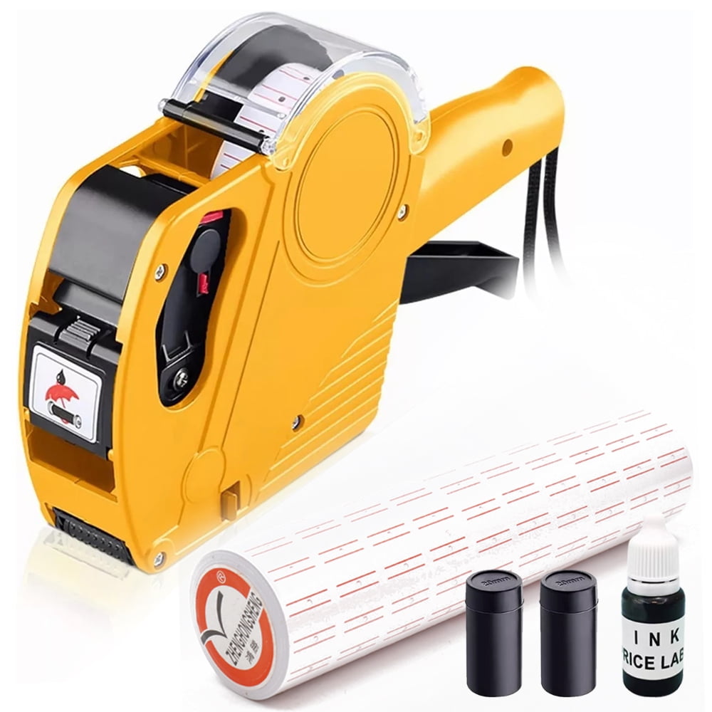 Price Label Printer,Printer 8 Supermarket Price Label Printer Row Commissary Manual Marker Row Commissary 8 Supermarket Price Commissary Manual Price Twirltide Dsfen Qisuo Printer Siuke Abs