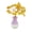 Yellow, variant on Creative Feng Shui Crystal Tree - Colorfast Resin Artificial Tree for Desktop Decor, Office & Home Mini Keepsake
