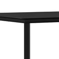 thumbnail image 5 of vidaXL 3 Piece Garden Dining Set Black Textilene and Steel, 5 of 5