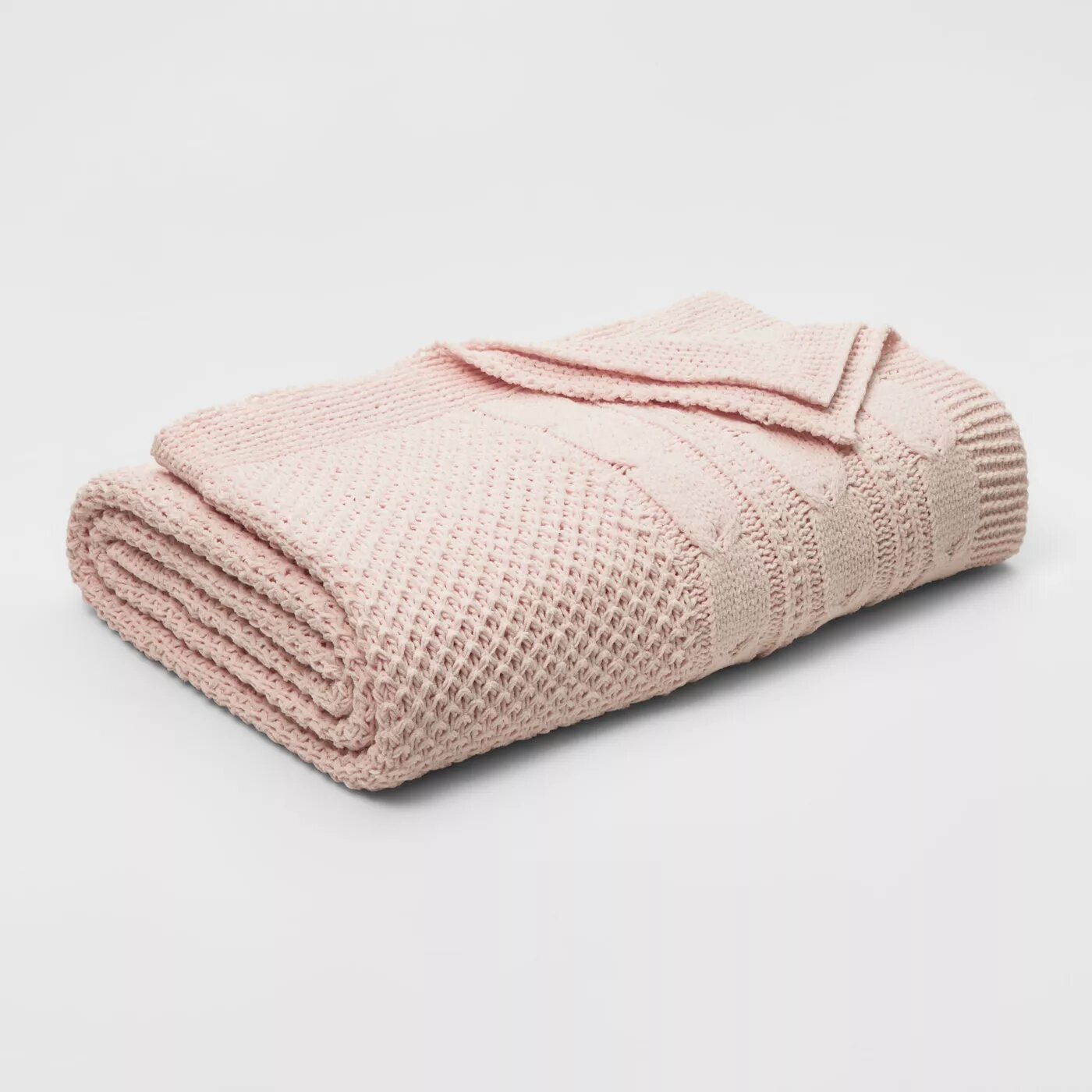 Chenille Threshold King Blanket Threshold Chenille Cable Knit