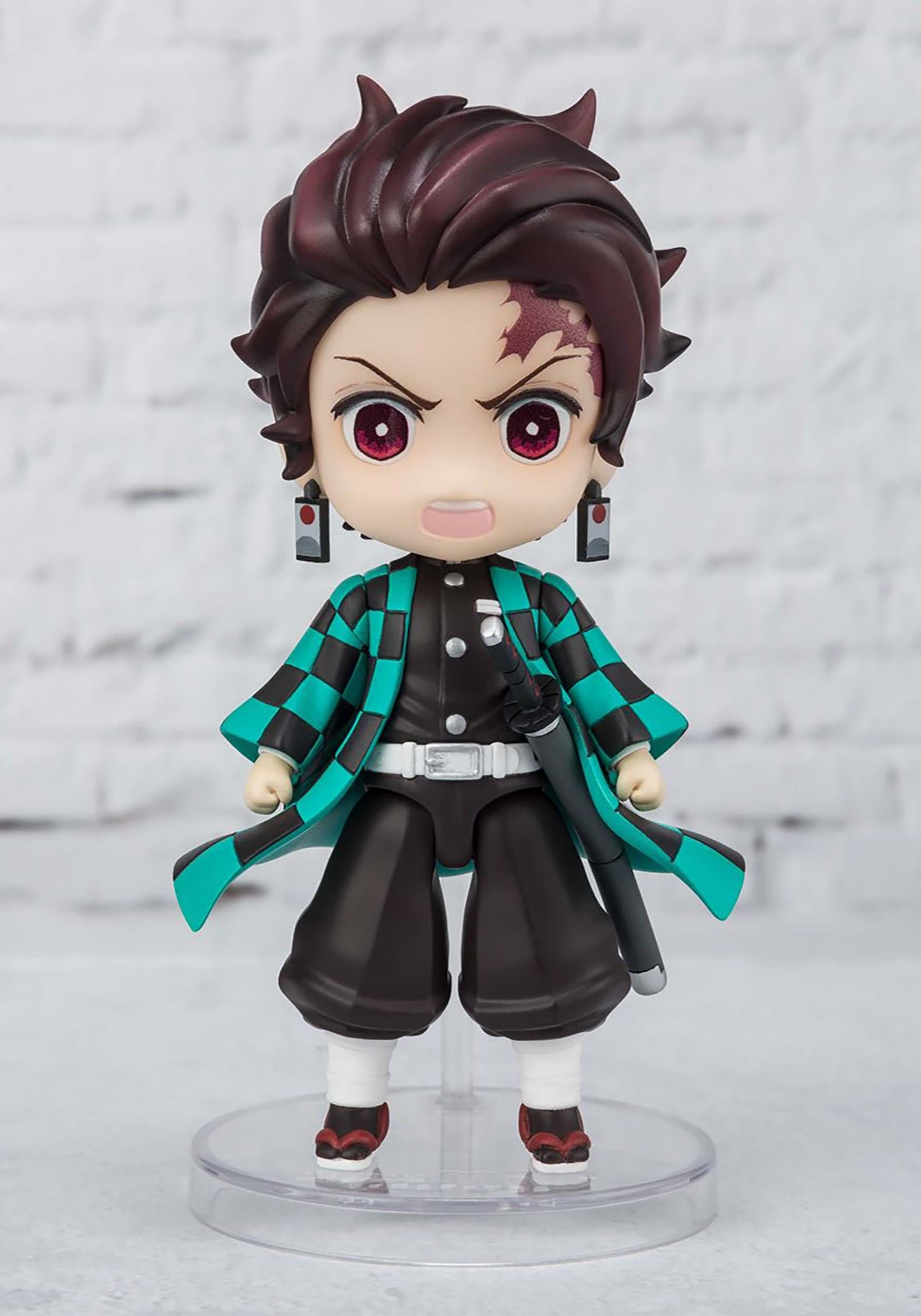 TAMASHII NATIONS Figuarts Mini Nezuko Kamado - Demon Slayer (Kimetsu No Yaiba) - Action Figure Collezionabile Con Bracci Opzionali - 5
