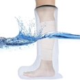 thumbnail image 3 of 2X Waterproof Cast Shower Cover Leg for Adults Foot and Lower Leg Cast Wounds Protector Showering Bath Accessories, 3 of 10