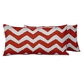 thumbnail image 1 of VargottamIndoor/OutdoorPolyester FabricLumbarPillowCover,All-Weather Waterproof Rectangular Cushion Case for Patio Furniture,12" x 20"Set of 2 -Chevron-16, 1 of 6