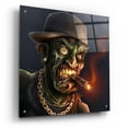 thumbnail image 2 of Epic Art 'Gangster Hip-Hop Zombie' by Flyland Designs, Acrylic Glass Wall Art, 24"x24", 2 of 8