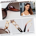 thumbnail image 3 of Gafas de sol Sunier S85 polarizadas de gran tamaño para mujer Sunier Sunier, 3 of 5
