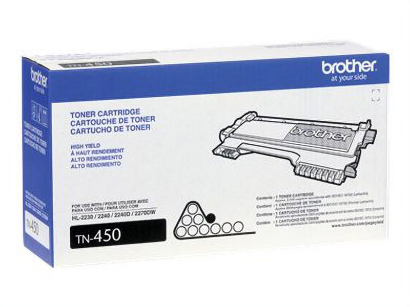 Replacement for TN450 cartridges - jumbo capacity black