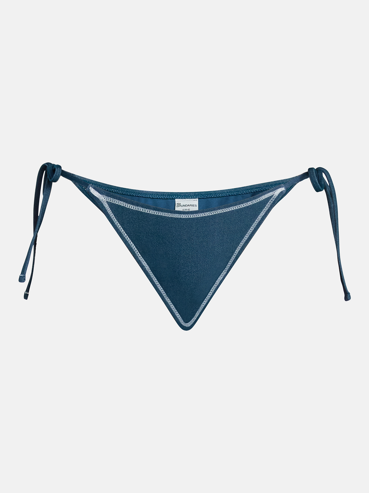 No Boundaries Lone Star String Bikini Bottoms, Women's XXS-XXL