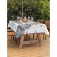 thumbnail image 2 of Happy Easter Outdoor Tablecloth - 60x84 Inch Rectangle Dining Table Cover, Spring Rabbits Polka Dots Watercolor Waterproof Outdoor Table Cloth with Umbrella Hole & Zipper for Picnic/Patio/Party, 2 of 7