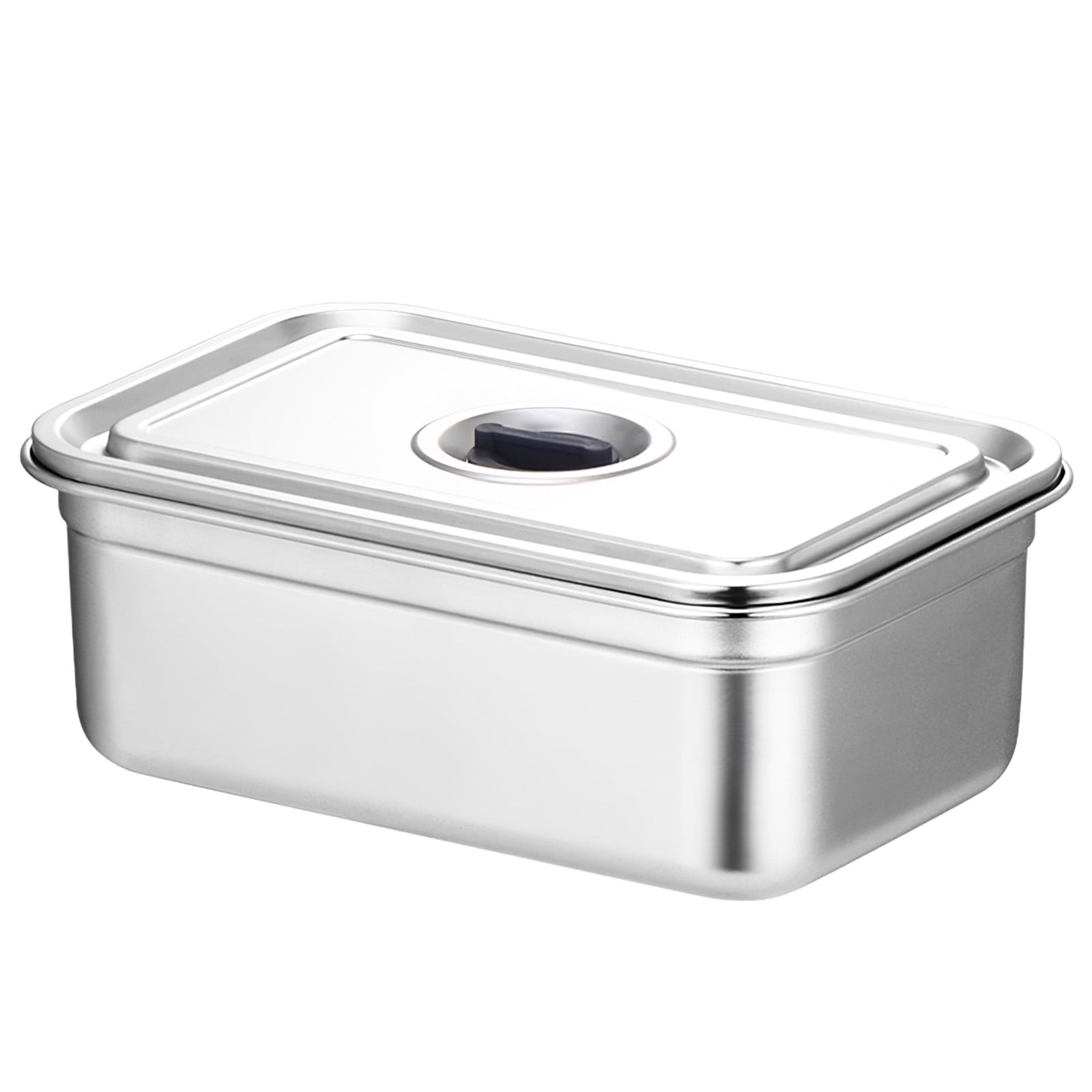 4Pcs Stainless Steel Food Containers Food Sample Boxes Food Storage  Containers for School Canteen 