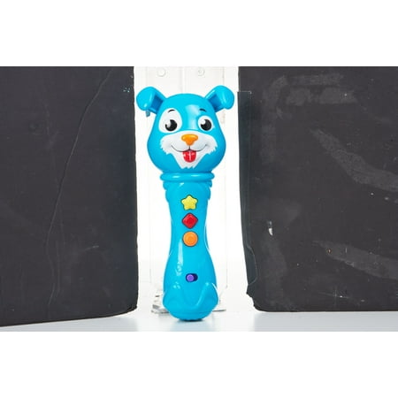 Spark Create Imagine, Interactive Learning Microphone Toy, 3 Modes, Unisex, Blue, 3 Years up