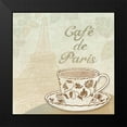 thumbnail image 2 of Clark, Erin 15x15 Black Modern Framed Museum Art Print Titled - Cafe de Paris, 2 of 5