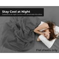 thumbnail image 3 of Royale Linen 2 Pack Fitted Sheet - Elastic Sheets - Queen Fitted Sheet Only -Soft & Breathable - Brushed 1800 Microfiber- Stain Resistant- Hotel Quality Deep Pocket Stretches Up to 16" (Queen, White), 3 of 9