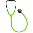 thumbnail image 4 of 3M Littmann Classic III Stethoscope, Pop of Color, Smoke Chestpiece, Lime Green Tube, Blue Stem and Smoke Headset, 27 inch, 5875, 4 of 4