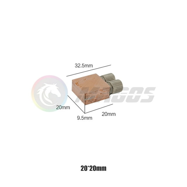 Laptop Watercooler CPU Block Heatsink Copper Radiator 40X40 30X30 50X50 TEC Industrial Refrigeration DIY MOD Part 20X20mm