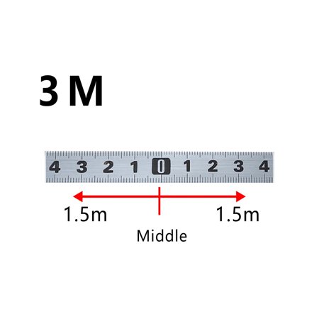 

Mackneog Stainless Steel Sticky Scale Woodworking Guide Rail Self Adhesive Tape Measure Flat Plate With Glue Metal Ruler Metric，Gift on Clearance