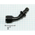 thumbnail image 3 of (one) AN6 6AN AN-6 45 Degree Push On/ Push Lock Hose End Fitting Adapter, 3 of 5