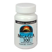 Source Naturals Mega-GLA 300 - 30 Softgel