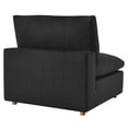 thumbnail image 2 of Modway Commix 3 Piece Down Filled Overstuffed Sectional Sofa Set in Black, 2 of 10