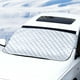 thumbnail image 2 of Cubierta de nieve para parabrisas de coche, para hielo, escarcha, cubierta de invierno para coche, cubiertas de parabrisas gruesas, protección contra heladas para la mayoría de coches, SUV y camioneta, 2 of 9
