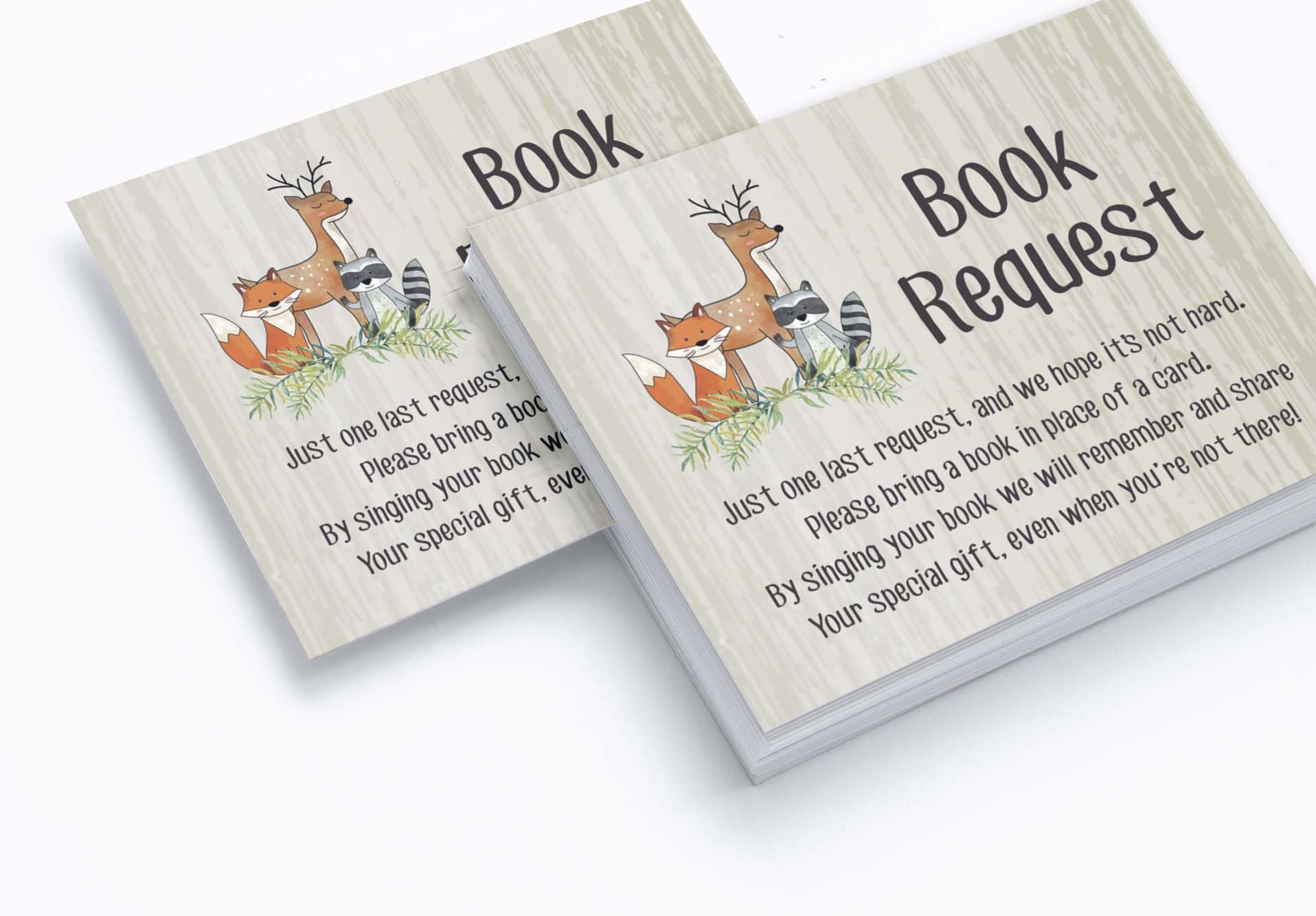 Inkdotpot Set Of 30Jungle Animals Baby Shower Invitations-Diaper Raffle Tickets And Baby Shower Book Request Cards Its a Boy Its a girl Invites