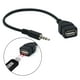 thumbnail image 5 of Paquete de 3-6 cables adaptadores convertidor OTG hembra de audio macho de 3,5 mm negro a USB 3 piezas, 5 of 8