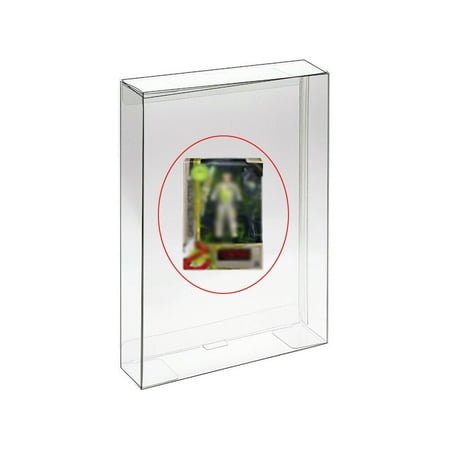 RUITROLIKER 10PCS Clear Box Protector Protection Case Sleeve Display Box for GhostBusters Plasma Series