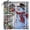 White(Snowman), variant on Deago Merry Christmas Shower Curtain Xmas Snowman Waterproof Funny Bathroom Curtains Party Decor With 12 Hooks Set (71"x71")