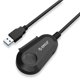 thumbnail image 4 of Cable Adaptador Convertidor Orico Usb 3,0 A Sata Con Luz Indicadora Led Para Disco Duro Hdd Ssd De 2,5/3,5 Pulgadas Para Pc Inevent EL012507-00, 4 of 6