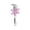Pink, variant on Christmas Snowflake Fireplace Stocking Hook, Iron Mantel Hanger with Weighted Support, Freestanding Holiday Decor Accessory for Stockings, Garland and Seasonal Displays on Shelves and Countertops