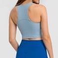 thumbnail image 4 of Débardeur Dos Nageur Sans Manches Sexy pour Femmes Crop Top Col Halter, 4 of 5