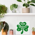 thumbnail image 6 of Zomyto 5"x5" St. Patrick Day Decor - Happy St. Patrick Day Wood Box Sign St Patrick Day Wood Block Sign Desk, 6 of 6