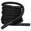 Yaheetech 1.5â€™â€™x30â€™ Battle Rope Workout Cardio & Core Strength Training Fitness Undulation Rope Exercise and Conditioning