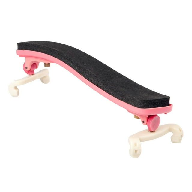 Reposacabezas para Violínes 4/4 3/4 Shoulder Rest de Violín Goma Acolchado Rosado Hugo Reposacabezas de violín