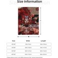 thumbnail image 4 of Kali Actress Uchis Flannel Blanket Air Conditioning Blanket Nap Blanket Sofa Throw Blanket Throw Blankets 40"X30", 4 of 6