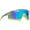 Grey Green - Blue Lens, variant on Zol Champion Sunglasses (Grey Green - Blue Lens)