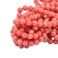 thumbnail image 4 of Natural Argentina Rhodochrosite Gemstone Beads Gem Gem Stone Beads Loose Round Beads 8mm, 4 of 9